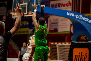 22. SBL BC Prievidza - Patrioti Levice 78:80 (foto: Jakub Ruman)