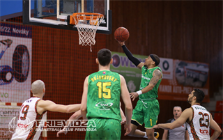 22. SBL BC Prievidza- Patrioti Levice 78:80 (foto: Ladislav Szibilla)