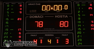 22. SBL BC Prievidza- Patrioti Levice 78:80 (foto: Ladislav Szibilla)