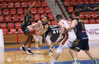 2.zápas BC Prievidza - Iskra Svit 98:82 (foto: Ladislav Szibilla)