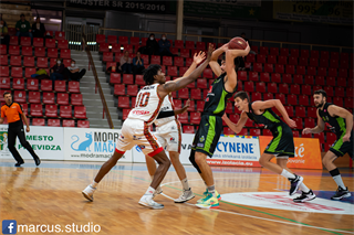 Alpe Adria Cup: BC Prievidza - KK Adra Oil Škrljevo 77:79 (Foto: Marcus Poliak)