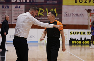 8. Kolo Niké SBL: BC Prievidza - BK Iskra Svit 76:86 (foto: Ladislav Szibilla)	