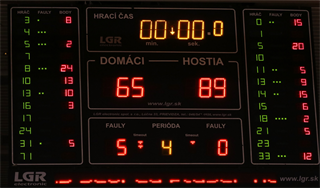 19. Kolo Niké SBL: BC Prievidza - Patrioti Levice 65:89 (foto: Ladislav Szibilla)