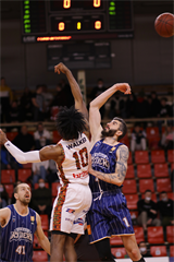 25. Kolo Niké SBL: BC Prievidza - Spišskí Rytieri 67:86 (foto: Ladislav Szibilla)