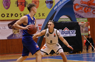 Príprava: BC Prievidza - Viedeň DC Timberwolves 80:77 (Ladislav Szibilla)