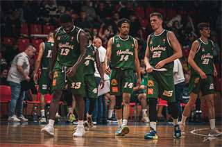 1. Kolo Niké SBL: BC Prievidza - MBK Handlová 55:57 (foto: Lukáš Droppan)	