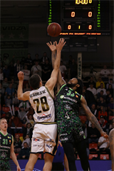 7. Kolo Niké SBL: BC Prievidza - Patrioti Levice 56:69 (foto: Ladislav Szibilla)
