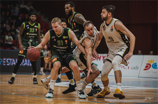 7. kolo: Niké SBL BC Prievidza - Patrioti Levice 56:69 (foto: Lukáš Droppan)