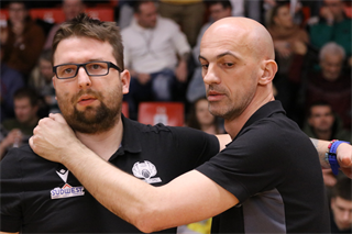 15. Kolo Niké SBL: BC Prievidza - MBK Handlová 79:70 (foto: Ladislav Szibilla)