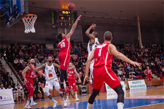 21. kolo Eurovia SBL: BC Prievidza - MBK Rieker Com-Therm Komárno 103:78