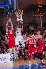 21. kolo Eurovia SBL: BC Prievidza - MBK Rieker Com-Therm Komárno 103:78