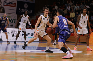 20. Kolo Niké SBL: BC Prievidza - Spišskí Rytieri 71:75 (foto: Ladislav Szibilla)