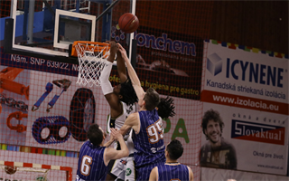 20. Kolo Niké SBL: BC Prievidza - Spišskí Rytieri 71:75 (foto: Ladislav Szibilla)
