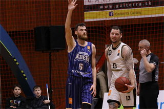 20. Kolo Niké SBL: BC Prievidza - Spišskí Rytieri 71:75 (foto: Ladislav Szibilla)