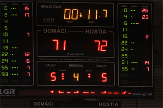 20. Kolo Niké SBL: BC Prievidza - Spišskí Rytieri 71:75 (foto: Ladislav Szibilla)