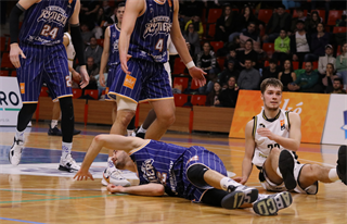 20. Kolo Niké SBL: BC Prievidza - Spišskí Rytieri 71:75 (foto: Ladislav Szibilla)