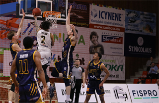 26. Kolo Niké SBL: BC Prievidza - Iskra Svit 77:79 (foto: Ladislav Szibilla)	
