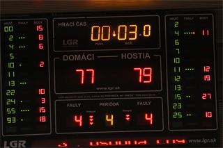 26. Kolo Niké SBL: BC Prievidza - Iskra Svit 77:79 (foto: Ladislav Szibilla)	