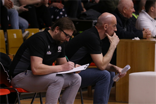 Štvrťfinále Play-off Niké SBL: BC Prievidza - Iskra Svit 81:74 (foto: Ladislav Szibilla)	