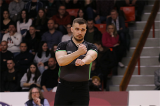 Štvrťfinále Play-off Niké SBL: BC Prievidza - Iskra Svit 81:74 (foto: Ladislav Szibilla)	
