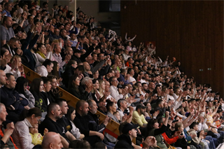 Štvrťfinále Play-off Niké SBL: BC Prievidza - Iskra Svit 81:74 (foto: Ladislav Szibilla)	