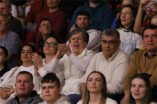 Štvrťfinále Play-off Niké SBL: BC Prievidza - Iskra Svit 81:74 (foto: Ladislav Szibilla)	