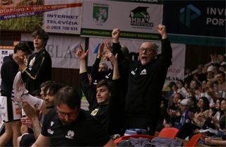 Štvrťfinále Play-off Niké SBL: BC Prievidza - Iskra Svit 81:74 (foto: Ladislav Szibilla)	