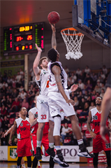 23. kolo Eurovia SBL: BC Prievidza - PP & TV Raj Žilina 108:82