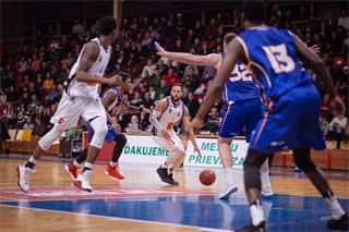 25. kolo Eurovia SBL: BC Prievidza - BK 04 AC LB Spišská Nová Ves 94:69  (1. fotogaléria)