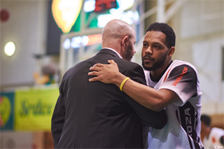 26. kolo Eurovia SBL: BK Levickí Patrioti - BC Prievidza 73:90 (foto: Lukáš Droppan)