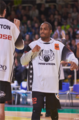 26. kolo Eurovia SBL: BK Levickí Patrioti - BC Prievidza 73:90 (foto: Lukáš Droppan)