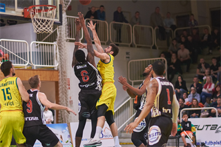 26. kolo Eurovia SBL: BK Levickí Patrioti - BC Prievidza 73:90 (foto: Lukáš Droppan)