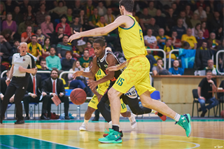 26. kolo Eurovia SBL: BK Levickí Patrioti - BC Prievidza 73:90 (foto: Lukáš Droppan)