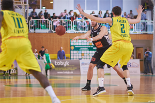 26. kolo Eurovia SBL: BK Levickí Patrioti - BC Prievidza 73:90 (foto: Lukáš Droppan)