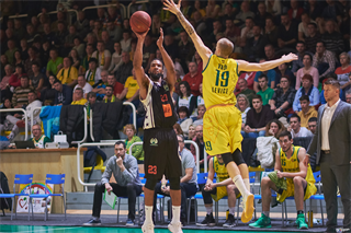 26. kolo Eurovia SBL: BK Levickí Patrioti - BC Prievidza 73:90 (foto: Lukáš Droppan)