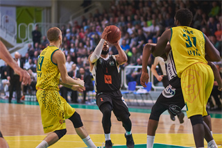 26. kolo Eurovia SBL: BK Levickí Patrioti - BC Prievidza 73:90 (foto: Lukáš Droppan)