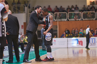 26. kolo Eurovia SBL: BK Levickí Patrioti - BC Prievidza 73:90 (foto: Lukáš Droppan)
