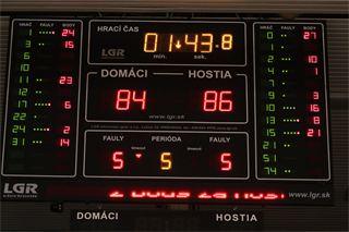 16. Kolo Niké SBL: BC Prievidza - Inter Bratislava 84:86* (foto: Ladislav Szibilla)	