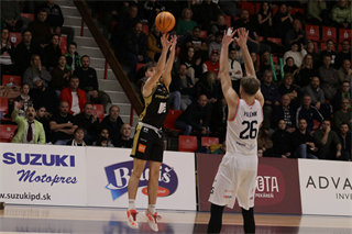 24. Kolo Niké SBL: BC Prievidza - BC Komárno 86:71 (foto: Ladislav Szibilla)	