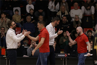 24. Kolo Niké SBL: BC Prievidza - BC Komárno 86:71 (foto: Ladislav Szibilla)	