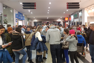 Autogramiáda BC Prievidza v OC Korzo