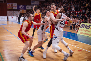 33.  kolo Eurovia SBL: BC Prievidza -KB Košice 102:85 (foto: Vladimír Králik)