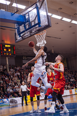 33.  kolo Eurovia SBL: BC Prievidza -KB Košice 102:85 (foto: Vladimír Králik)