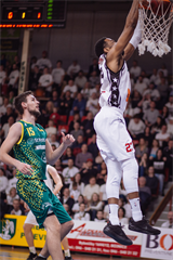 35. kolo Eurovia SBL: BC Prievidza - BK Levickí Patrioti 85:75 (foto: Vladimír Králik)