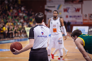 35. kolo Eurovia SBL: BC Prievidza - BK Levickí Patrioti 85:75 (foto: Vladimír Králik)