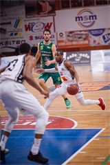 35. kolo Eurovia SBL: BC Prievidza - BK Levickí Patrioti 85:75 (foto: Vladimír Králik)