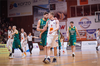 35. kolo Eurovia SBL: BC Prievidza - BK Levickí Patrioti 85:75 (foto: Vladimír Králik)