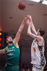 35. kolo Eurovia SBL: BC Prievidza - BK Levickí Patrioti 85:75 (foto: Vladimír Králik)