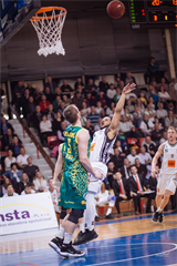35. kolo Eurovia SBL: BC Prievidza - BK Levickí Patrioti 85:75 (foto: Vladimír Králik)