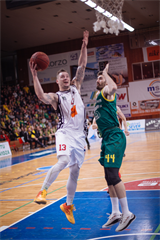 35. kolo Eurovia SBL: BC Prievidza - BK Levickí Patrioti 85:75 (foto: Vladimír Králik)